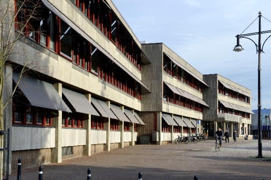 decoratieve foto van het stadhuis van Oldenzaal
